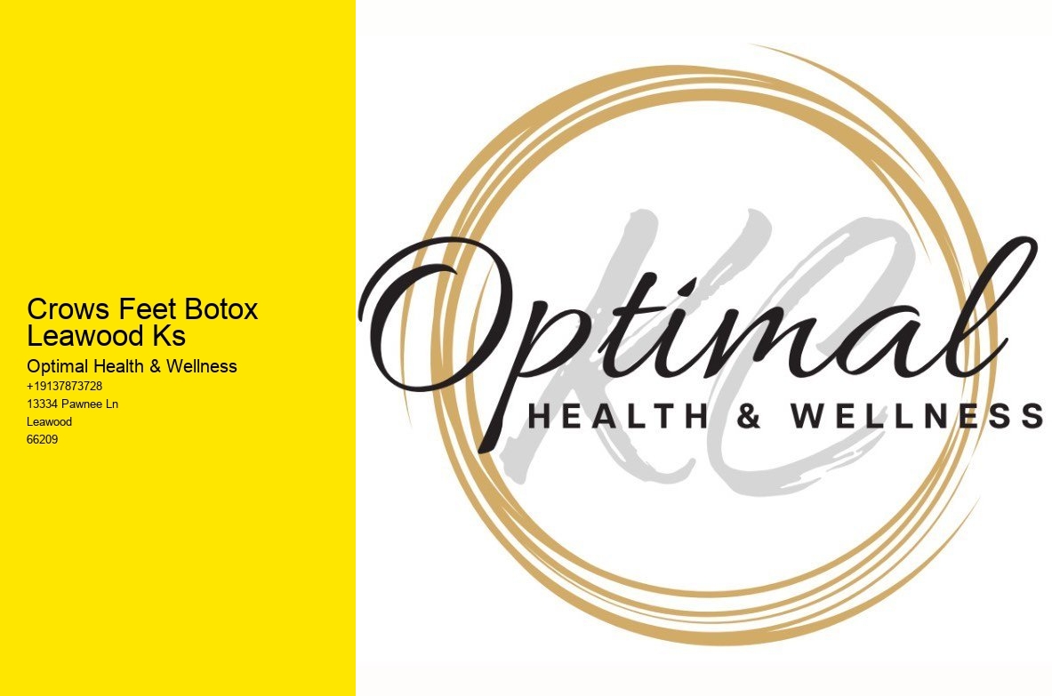 Crows Feet Botox Leawood Ks Optimal Health & Wellness Crows Feet Botox Leawood Ks