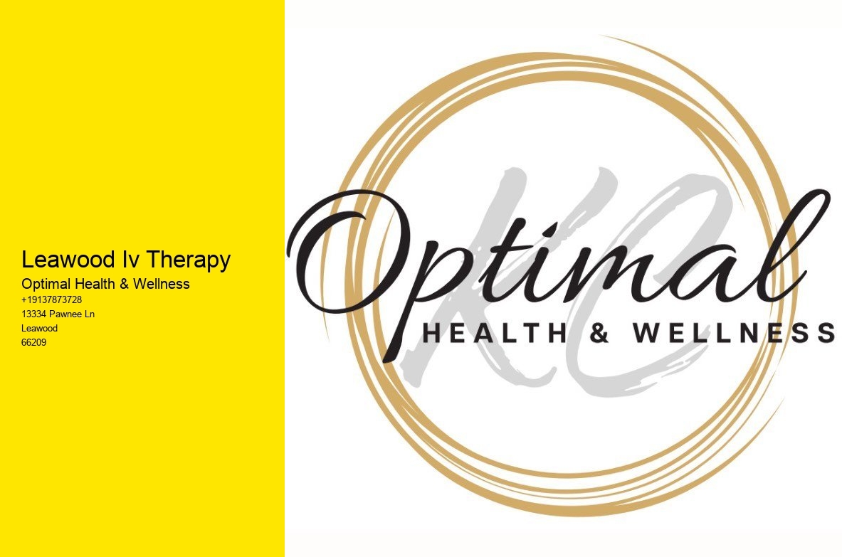 Leawood Iv Therapy Optimal Health & Wellness Leawood Iv Therapy